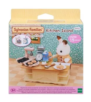 Sylvanian Families, Коллекционные фигурки, Набор «Кухонный остров», 5442