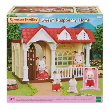 Sylvanian Families, коллекционные фигурки, набор «Малиновый домик»