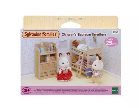 Sylvanian Families, Коллекционные фигурки, Набор мебели для детской спальни