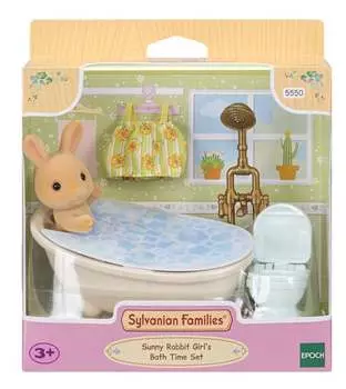 Sylvanian Families, коллекционные фигурки, набор «Солнечный кролик для ванной»