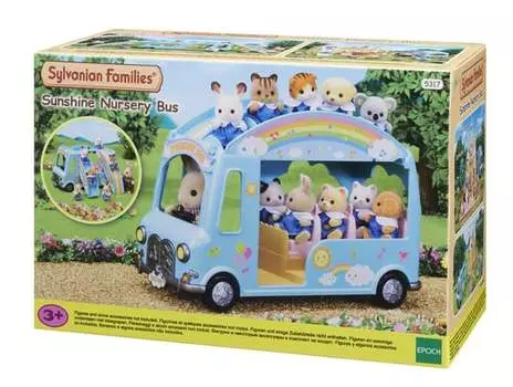 Sylvanian Families, коллекционные фигурки, набор Sun Bus