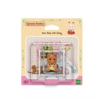 Sylvanian Families, коллекционные фигурки, плюшевый мишка с качелями