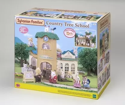 Sylvanian Families, коллекционные фигурки, школьный набор «Деревенское дерево»