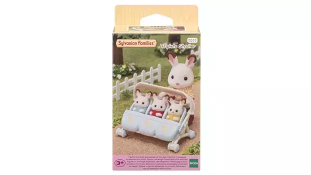 Sylvanian Families Коляска для тройни