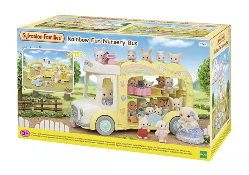 Sylvanian Families, Красочный автобус нянь-кроликов, 5744