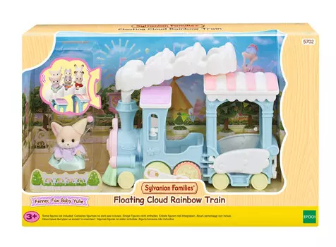 Sylvanian Families, Красочный поезд со статуэткой, 5702