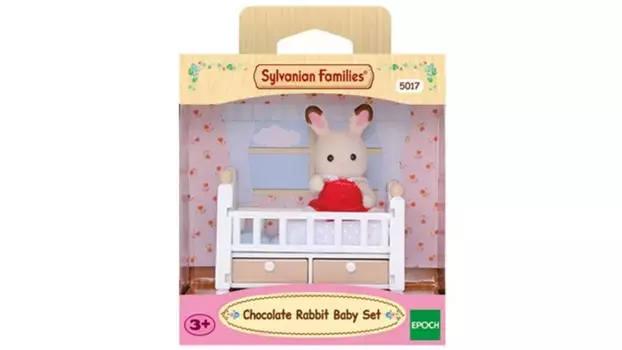 Sylvanian Families Шоколадный кролик с детской кроваткой