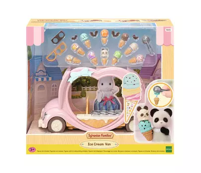 Sylvanian Families, Sylvanian Families Fun Грузовик с мороженым, 5651