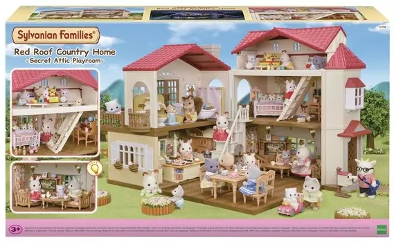 Sylvanian Families, Таунхаус с секретной комнатой на чердаке, 5708