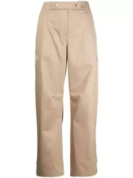 System прямые брюки, коричневый