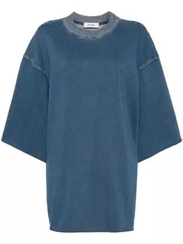 System топ из джерси, синий