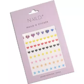 Сытные наклейки для ногтей NailD, 1 шт.