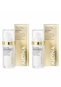 Сыворотка ALCINA ZELL AKTIV SERUM 2ER SET* ZELL AKTIV SERUM 2ER SET* Alcina, золото