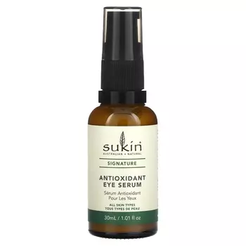 Сыворотка для глаз Sukin Signature антиоксидантная, 30 мл