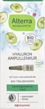 Сыворотка для лица Alterra NATURKOSMETIK Hyaluron Ampullenkur Konzentrat
