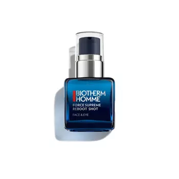 Сыворотка для лица и глаз для мужчин force supreme reboot shot face and eye serum Biotherm, 30 мл