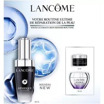 Сыворотка для лица Lancme Advanced Gnifique Ultimate Serum, Gnifique Ultimate Serum 30 ml + Gnifique Eye Cream 5 ml + Rnergie H.P.N. 300-Peptide Cream 15 ml / 1 Stk.