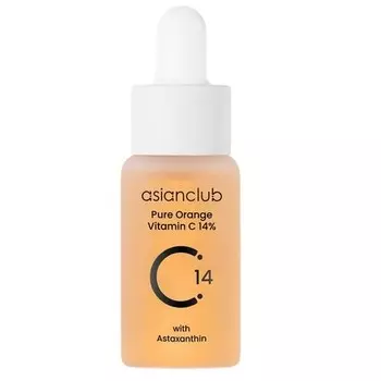 Сыворотка для лица Pure Orange Vitamin C 14 15 мл Asian Club