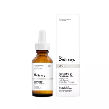 Сыворотка для лица resveratrol 3% + ferulic acid 3% The Ordinary, 30 мл