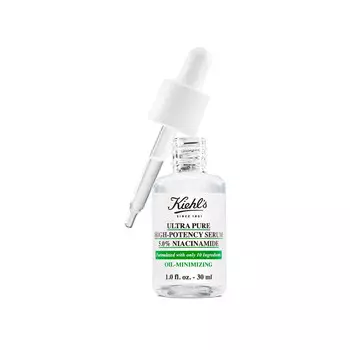 Сыворотка для лица с 5% ниацинамидом ultra pure high-potency serum 5% niacinamide Kiehl'S, 30 мл