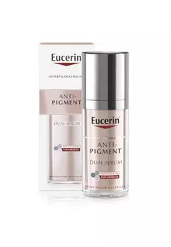 Сыворотка GESICHTSCREME ANTI-PIGMENT, DUAL SERUM BEKMPFT PIGMENTFLECKEN Eucerin