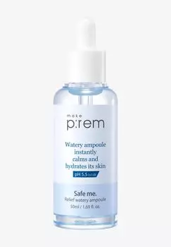 Сыворотка Make P:Rem Safe Me. Relief Watery Ampoule Make Prem