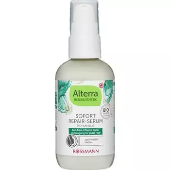 Сыворотка мгновенного восстановления с органической камелией Alterra NATURKOSMETIK, 100 ml
