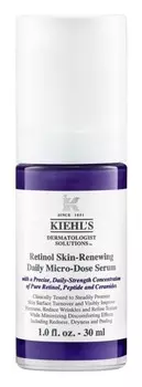 Сыворотка против морщин с ретинолом для всех типов кожи, включая чувствительную кожу Kiehl's Dermatologist Solutions Retinol Skin-Renewing Daily Micro-Dose Serum
