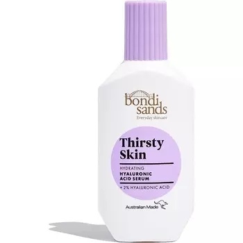 Сыворотка с гиалуроновой кислотой Thirsty Skin, антивозрастная сыворотка для лица, увлажняющая для чувствительной и зрелой кожи, 30 мл, Bondi Sands