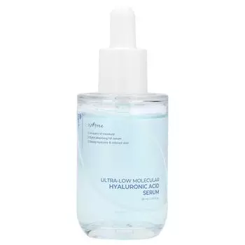 Сыворотка со сверхнизкомолекулярной гиалуроновой кислотой, 1,69 жидких унций (50 мл) Isntree