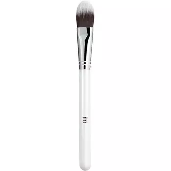 T4B 100 Series Ilu Kabuki Плоская кисть для макияжа лица белая (113), Tb Tools For Beauty