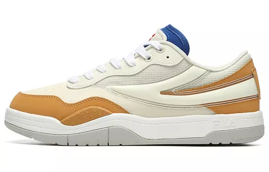 T88 SKB Скейтбординг Кроссовки Мужские Низкие Перламутровые/дубовые Fila Fusion