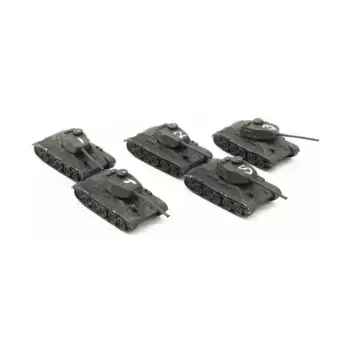 Т-34/85 Коллекция №12, WWII Micro Armour - Russia - Loose Miniatures (1:285)