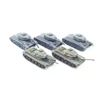 Т-34/85 Коллекция №17, WWII Micro Armour - Russia - Loose Miniatures (1:285)