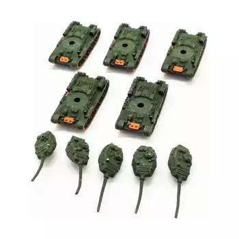 Т-34 Коллекция №1, WWII Micro Armour - Russia - Loose Miniatures (1:285)