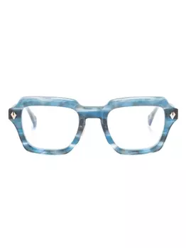 T Henri очки Continental в квадратной оправе, синий