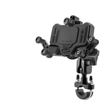 [T] Kuang-Chi Мотоцикл Навигационный кронштейн для мобильного телефона Аккумулятор для электромобиля Велосипедный амортизирующий кронштейн Оборудование для верховой езды M10 Модель с шаровой головкой Модель с бычьей головкой Амортизирующий держа...