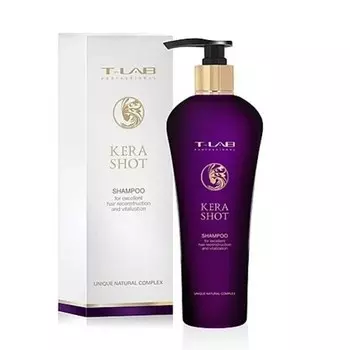 T-LAB Professional Coco Therapy Shampoo 300 мл Полное восстановление волос и интенсивная регенерация кожи головы Обновляющий шампунь