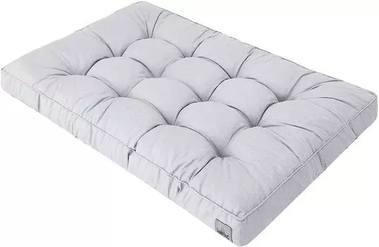 [T] Матрас для собаки, подстилка для домашних животных, шезлонг для собаки, подушка для лежания, подушка для собаки, кровать, диван, корзина для собаки, подстилка для животных, мягкий матрас для дивана для собаки, M - 77 x 52 см, темно-синий Hob...