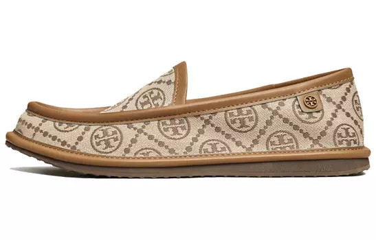 T Monogram Женская повседневная обувь коричневого цвета Tory Burch