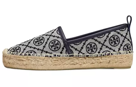 T Monogram Женская повседневная обувь Женская темно-синяя Tory Burch