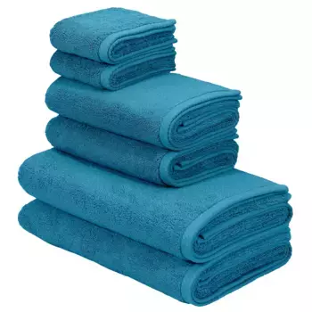 [T] Набор полотенец Bruno Banani "Lana, полотенце премиум качества 600г/м", (комплект, 6 шт., 2 полотенца для душа 70 х 140 см - 2 полотенца для рук 50 х 100 см - 2 полотенца для гостей 30 х 50 см), высокое качество, стильный, мягкий, очень тяж...