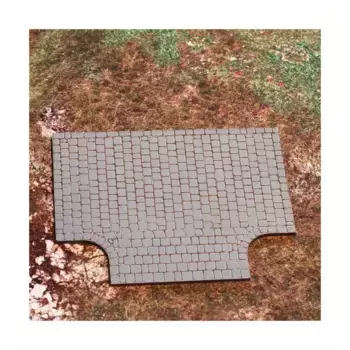 Т-образный перекресток мощеной дороги, Historical Terrain (15mm & 28mm)