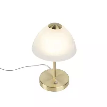 [T] Светильники Trio - настольная лампа современного дизайна I настольная лампа I лампа I свет золото I латунь с регулируемой яркостью, включая диммер с сенсорной функцией Joya I регулируемая яркость I гостиная I спальня I прикроватная лампа - с...