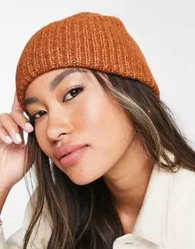 Табачная шапка-бини в рыбацком стиле ASOS DESIGN