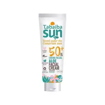 TabaibaSun, солнцезащитный крем для лица с алоэ SPF 50+