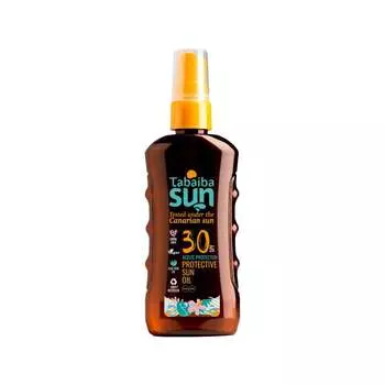 TabaibaSun, Защита от солнца, Масло для загара с алоэ SPF 30