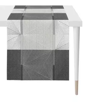 Table runner Novel, серый