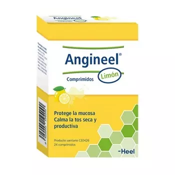 Таблетки Angineel Lemon от Heel, 24 таблетки