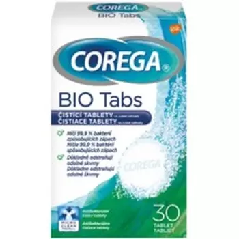 Таблетки для чистки зубов Bio Tabs 30 шт Corega